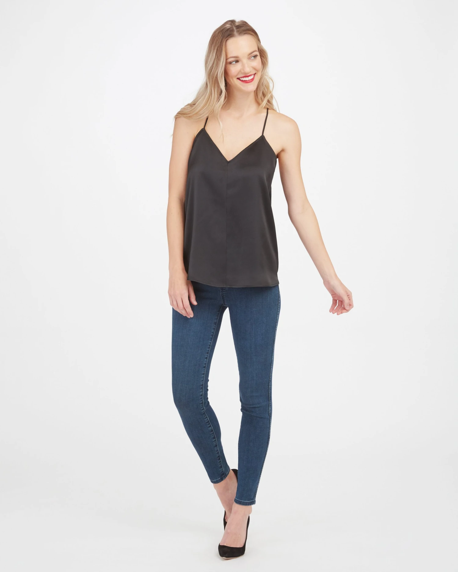 Spanx Satin V-Neck Racerback Cami 16 Spanx Satin V-Neck Racerback Cami