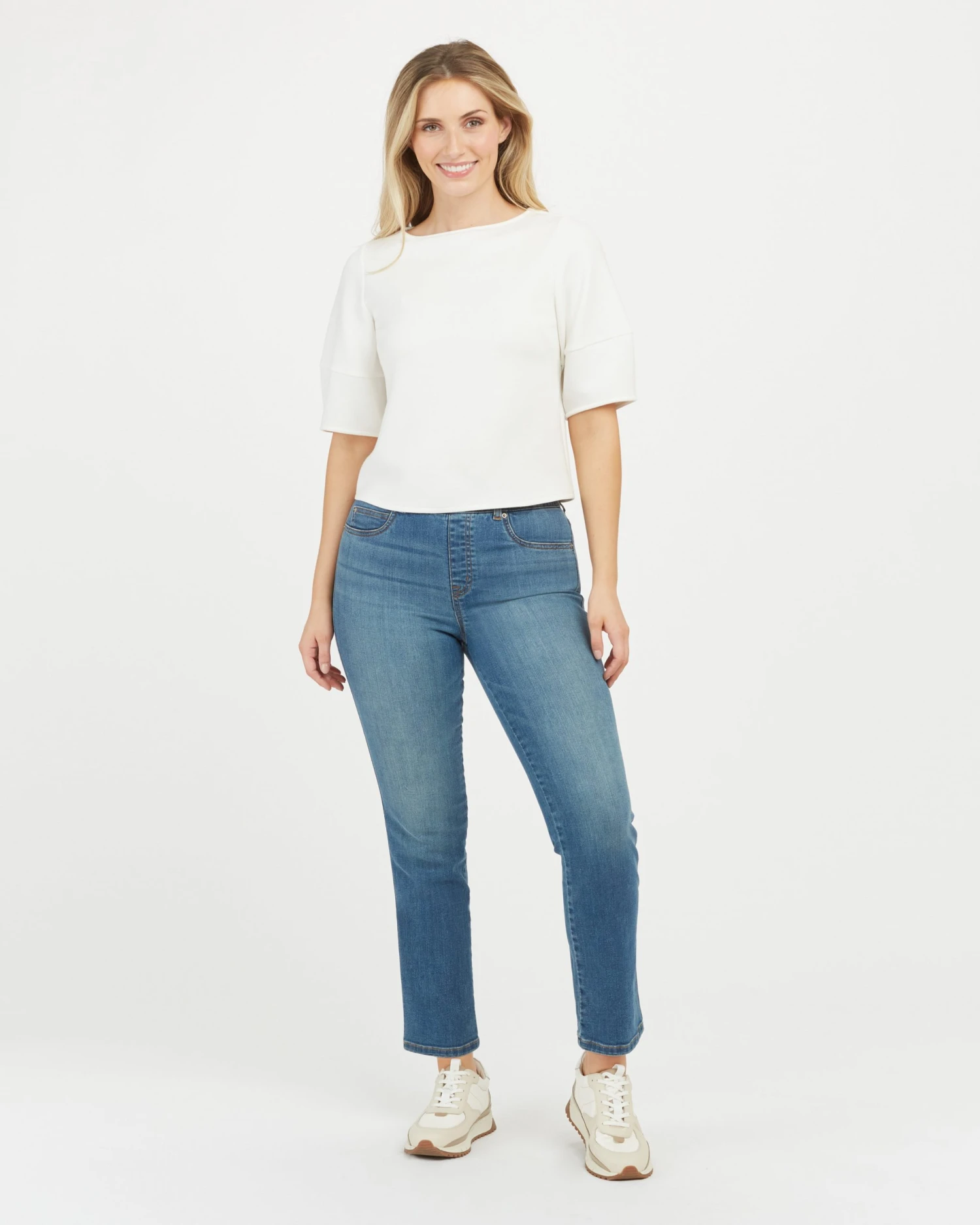 Spanx AirEssentials Puff Sleeve ‘At-the-Hip’ Top 6 Spanx AirEssentials Puff Sleeve ‘At-the-Hip’ Top