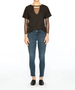 Shop All Clothing Spanx® Sheer Fashion Mesh Crop Top