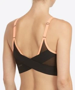 Spanx Mesh Panel Medium Impact Sports Bra The Summer Shop