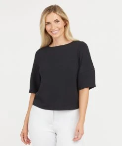 Spanx AirEssentials Puff Sleeve ‘At-the-Hip’ Top 19 Spanx AirEssentials Puff Sleeve ‘At-the-Hip’ Top