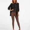 Spanx Faux Leather Snakeskin Leggings 2 Spanx Faux Leather Snakeskin Leggings