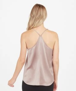 Spanx Satin V-Neck Racerback Cami 25 Spanx Satin V-Neck Racerback Cami