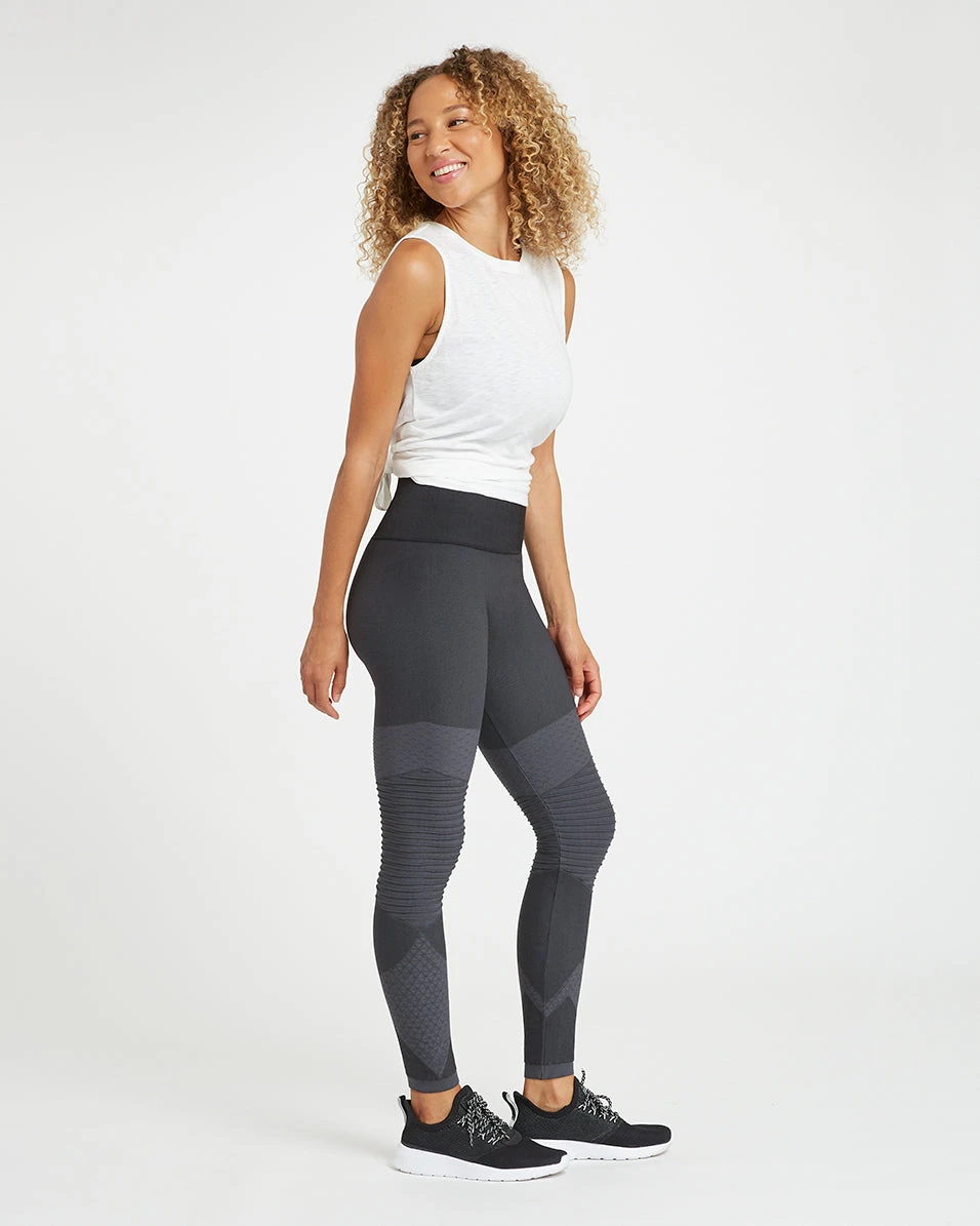 Spanx Comfy Essentials Look At Me Now Seamless Moto Leggings 5 Spanx Comfy Essentials Look At Me Now Seamless Moto Leggings