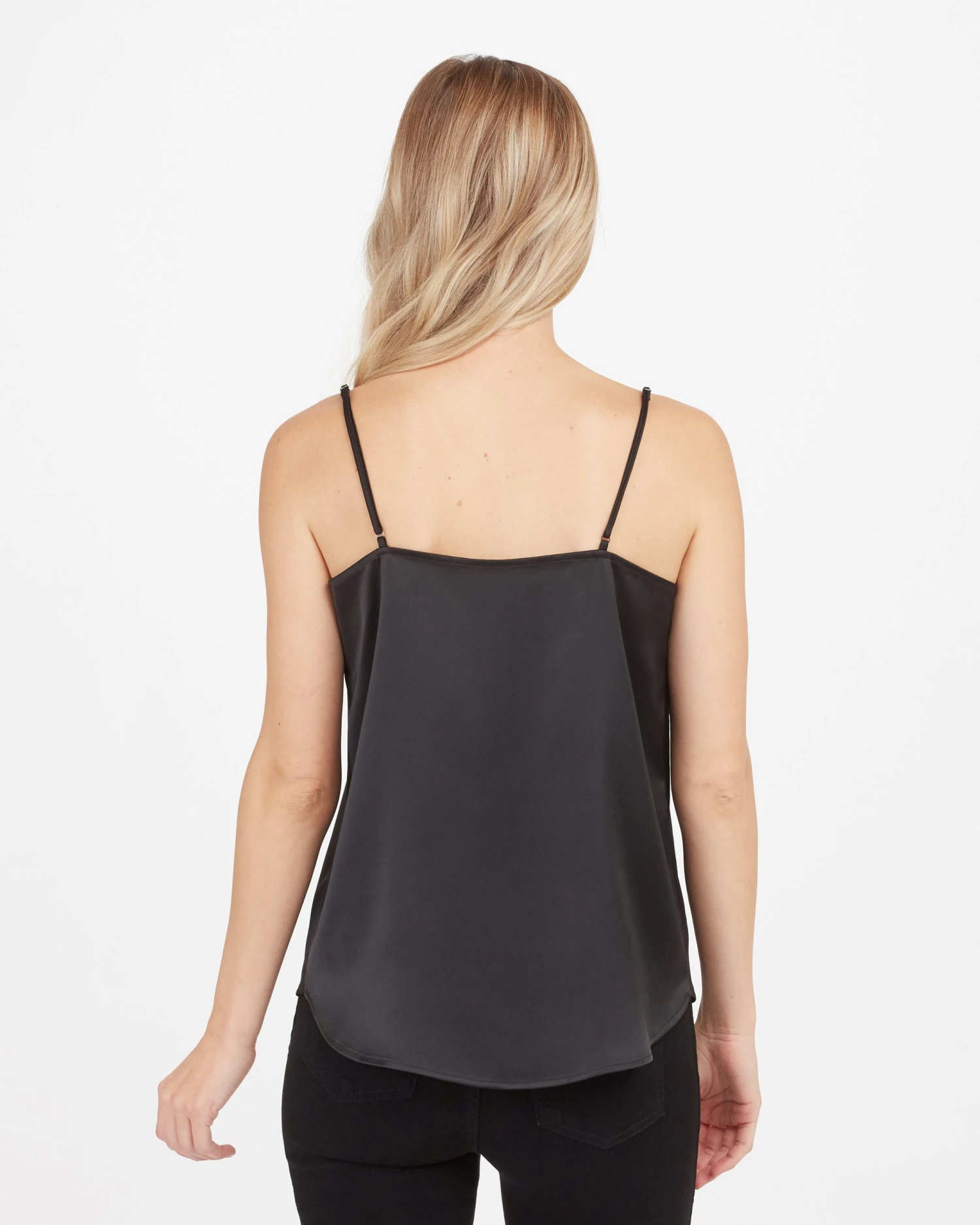 Spanx Shop All Clothing Satin Mesh V-Neck Cami 9 Spanx Shop All Clothing Satin Mesh V-Neck Cami