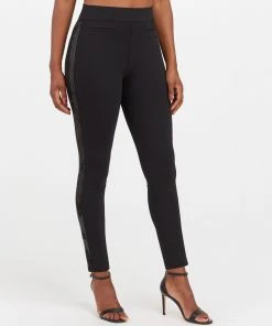 Spanx Shop All Clothing The Perfect Black Pant, Ankle Sequin Tuxedo Skinny 12 Spanx Shop All Clothing The Perfect Black Pant, Ankle Sequin Tuxedo Skinny