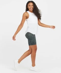 Spanx Booty Boost® Active 8” Speckled Bike Short Shop All Activewear 10 Spanx Booty Boost® Active 8” Speckled Bike Short Shop All Activewear