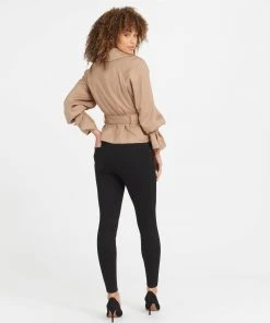 Spanx Ankle Skinny Jeans, Clean Black Best Sellers