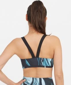 Spanx Sports Bras + Panties Printed Low Impact Sports Bra