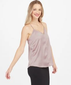 Spanx Satin V-Neck Racerback Cami 26 Spanx Satin V-Neck Racerback Cami