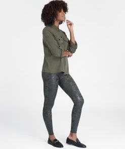 Spanx Faux Leather Camo Leggings 23 Spanx Faux Leather Camo Leggings