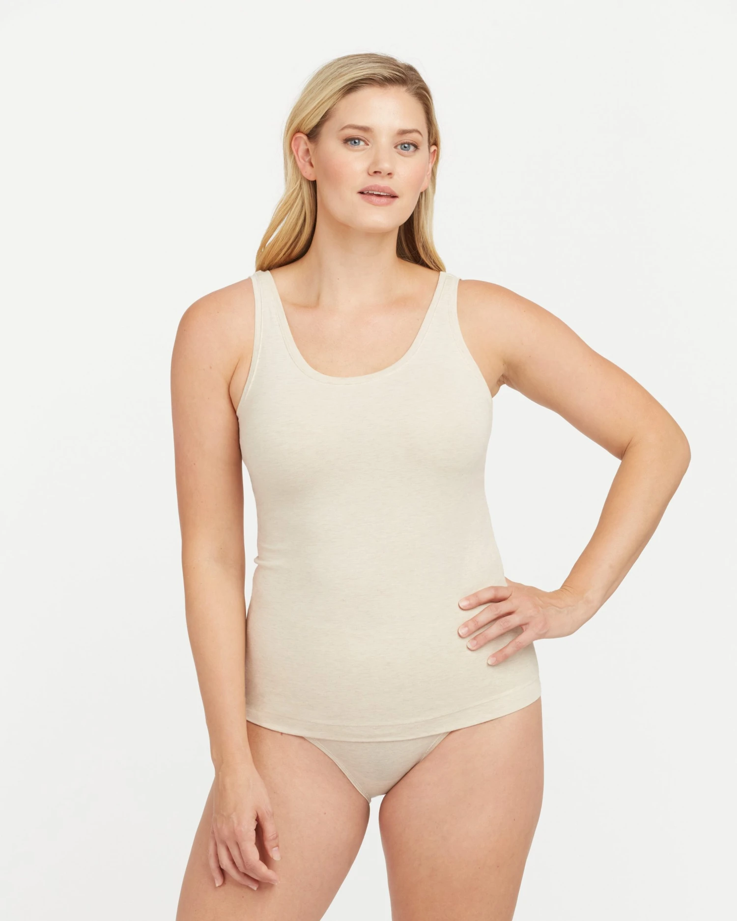Spanx Shop All Clothing Cotton Control Tank 3 Spanx Shop All Clothing Cotton Control Tank