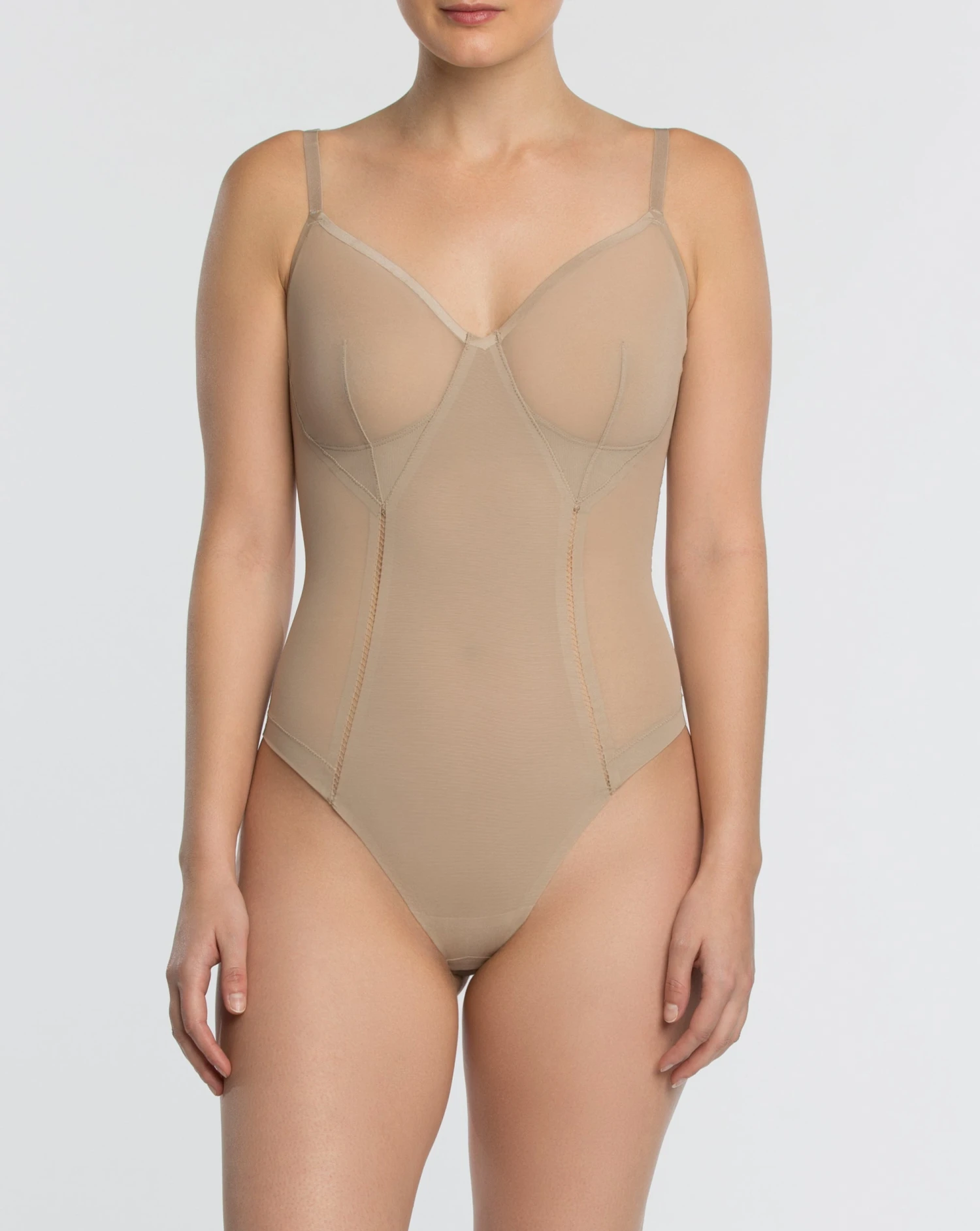 Spanx Haute Contour® Nouveau Thong Bodysuit Shop All Shapewear 6 Spanx Haute Contour® Nouveau Thong Bodysuit Shop All Shapewear