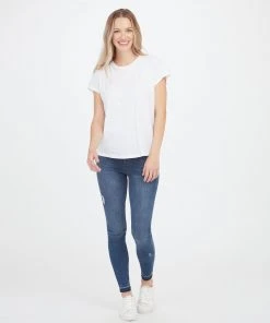 Spanx The Summer Shop Pima Cotton Crew Neck Tee
