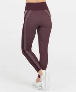 Spanx Look At Me Now Seamless Track Stripe Leggings 18 Spanx Look At Me Now Seamless Track Stripe Leggings