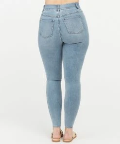 Spanx Back In Stock Ankle Skinny Jeans, Light Vintage Wash