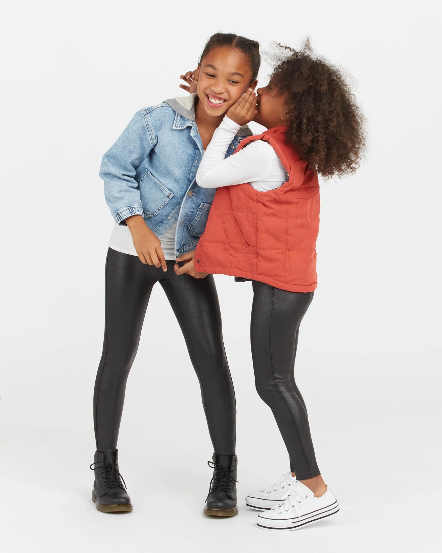 Spanx Girls Faux Leather Leggings 5 Spanx Girls Faux Leather Leggings