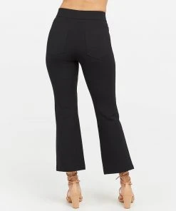Spanx Shop All Clothing The Perfect Black Pant, Cropped Flare