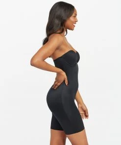 Spanx Suit Your Fancy Strapless Cupped Mid-Thigh Bodysuit Bodysuits 28 Spanx Suit Your Fancy Strapless Cupped Mid-Thigh Bodysuit Bodysuits
