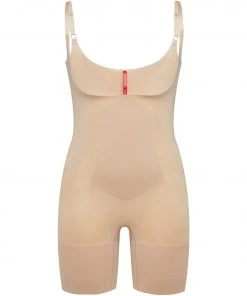 Spanx OnCore Open-Bust Mid-Thigh Bodysuit Best Sellers