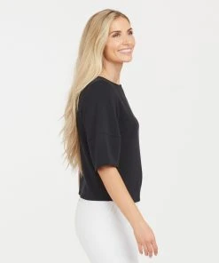 Spanx AirEssentials Puff Sleeve ‘At-the-Hip’ Top 21 Spanx AirEssentials Puff Sleeve ‘At-the-Hip’ Top