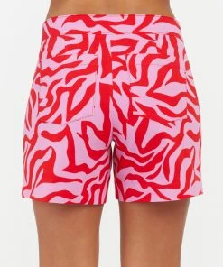 Spanx On-the-Go Printed Shorts, 6