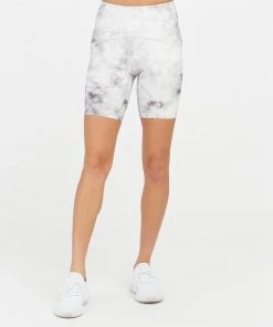 Spanx Booty Boost® Active Cloudy Tie Dye Bike Short, 8" Shop All Clothing 11 Spanx Booty Boost® Active Cloudy Tie Dye Bike Short, 8
