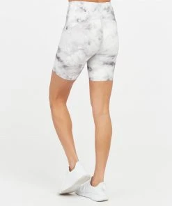 Spanx Booty Boost® Active Cloudy Tie Dye Bike Short, 8" Shop All Clothing
