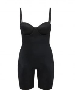 Spanx Suit Your Fancy Strapless Cupped Mid-Thigh Bodysuit Bodysuits 23 Spanx Suit Your Fancy Strapless Cupped Mid-Thigh Bodysuit Bodysuits