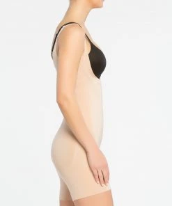 Spanx OnCore Open-Bust Mid-Thigh Bodysuit Best Sellers