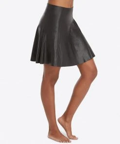 Spanx Faux Leather Skater Skirt Shop All Clothing 8 Spanx Faux Leather Skater Skirt Shop All Clothing