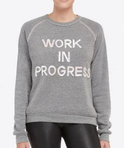 Spanx Shop All Sale Bow & Drape Sweatshirt