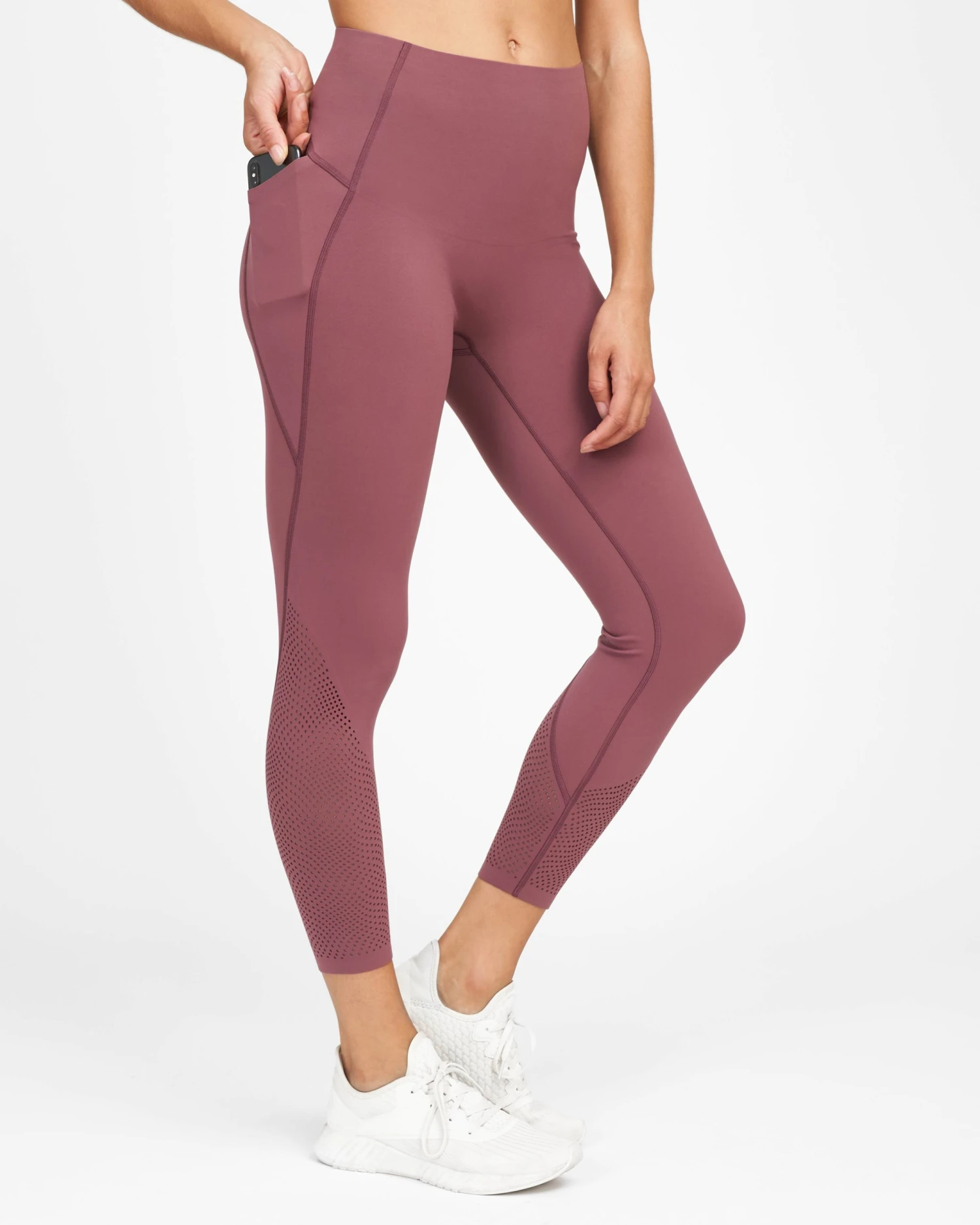 Spanx Every.Wear Laser Wave 7/8 Leggings 6 Spanx Every.Wear Laser Wave 7/8 Leggings